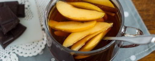Шаг 5: чая с яблоками