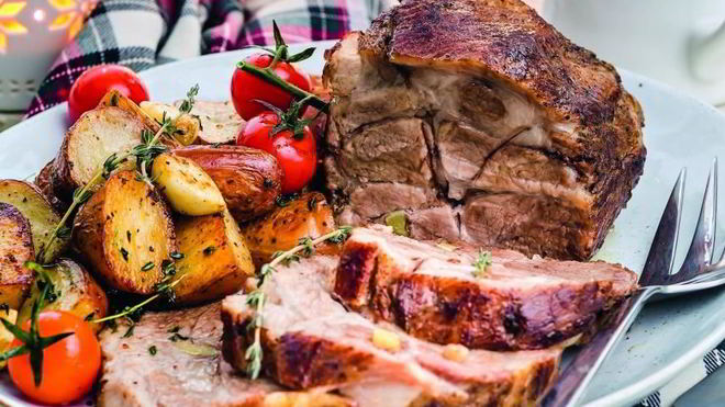 Рецепт Горячей буженины из свиной шейки