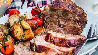 Рецепт Горячей буженины из свиной шейки