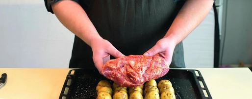 Шаг 2: горячей буженины из свиной шейки