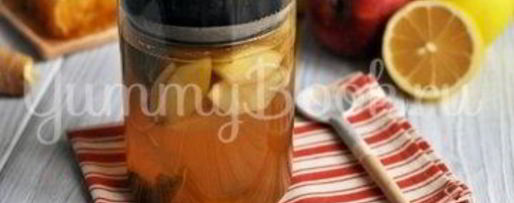 Шаг 3: имбирного чая с яблоками и мятой