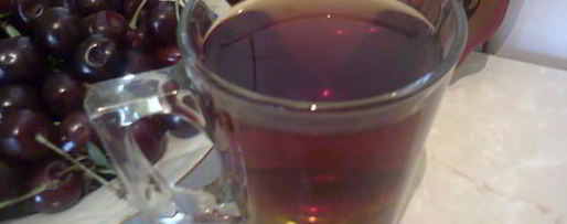 Шаг 2: холодного чая с вишней