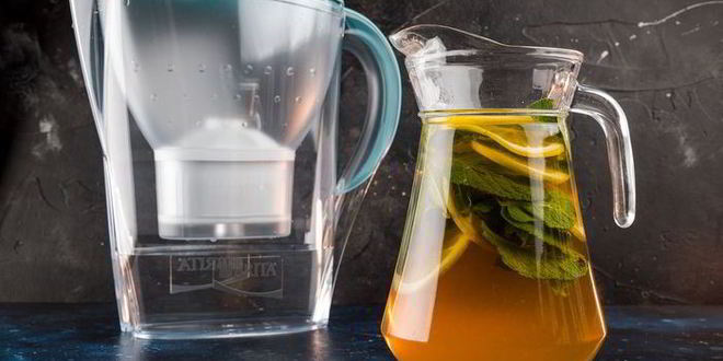 Рецепт холодного летнего чая с мятой и лимоном