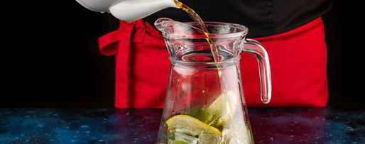 Шаг 5: холодного летнего чая с мятой и лимоном