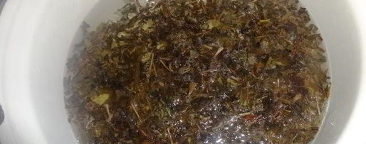 Шаг 1: холодного зеленого чая с ромашкой и мелиссой