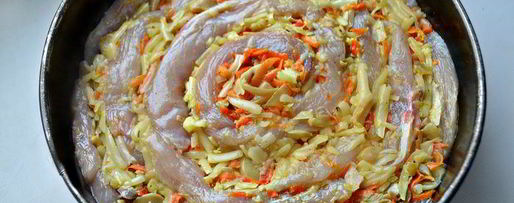 Шаг 5: куриных грудок, запеченных с грибами роза чайная