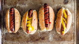 Рецепт Сырных булочек Горячая собака