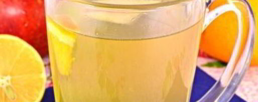 Шаг 4: яблочно-цитрусового чай с мятой