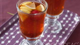 Рецепт Яблочного чая с апельсином и корицей