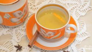 Рецепт Зеленого чая с апельсином