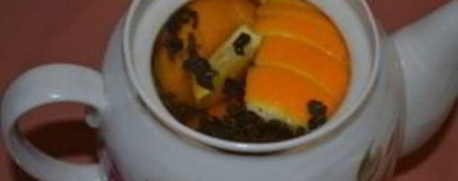 Шаг 2: зеленого чая с апельсином