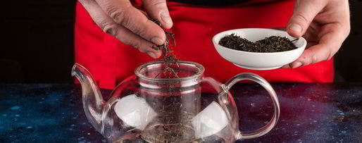 Шаг 3: зеленого чая с голубикой