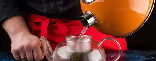 Шаг 5: зеленого чая с голубикой