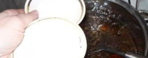 Шаг 1: зеленого чая с солью