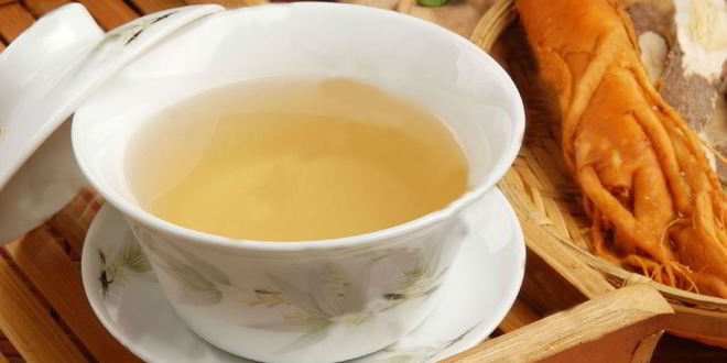 Рецепт зеленого чая с женьшенем