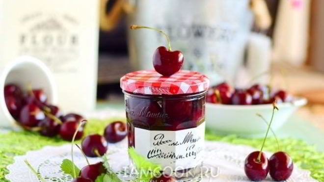 Рецепт Черешни в сиропе на зиму