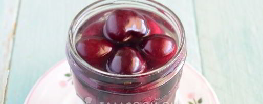 Шаг 9: черешни в сиропе на зиму