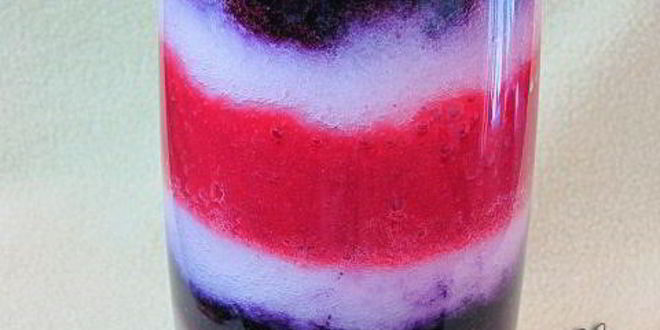 Рецепт фруктово-ягодного коктейль