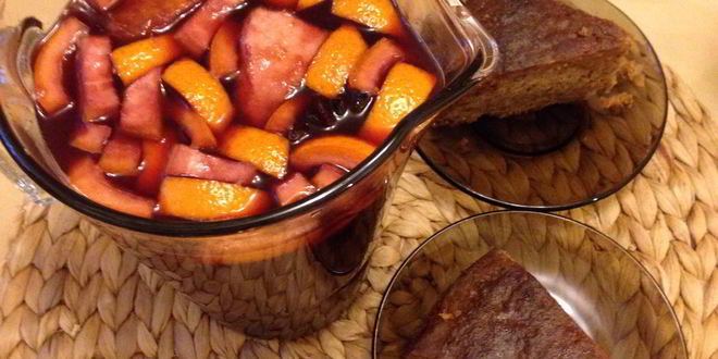 Рецепт апельсинового глинтвейна