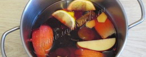 Шаг 5: глинтвейна безалкогольного из сока