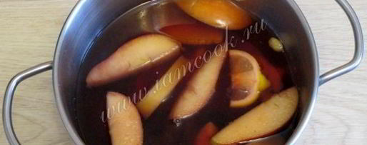 Шаг 6: глинтвейна безалкогольного из сока