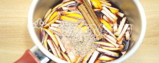 Шаг 4: глинтвейна с апельсином