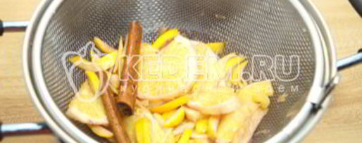 Шаг 8: глинтвейна с апельсином