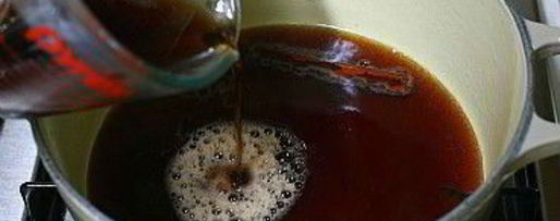 Шаг 2: глинтвейна с грейпфрутом и яблоком