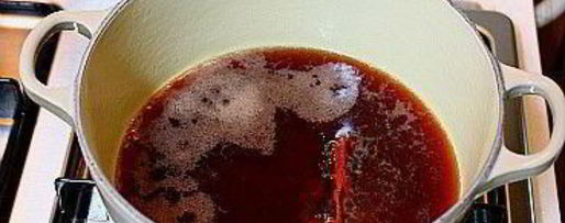 Шаг 3: глинтвейна с грейпфрутом и яблоком