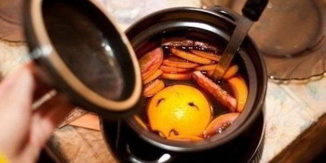 Рецепт глинтвейна с имбирем, гвоздикой и изюмом