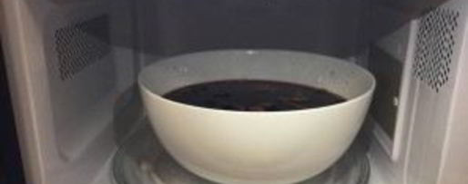 Шаг 2: глинтвейна в микроволновке