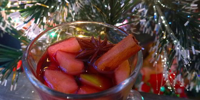 Рецепт глинтвейна вишневого бурбон