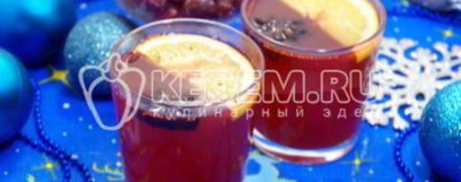 Шаг 8: клюквенного безалкогольного глинтвейна
