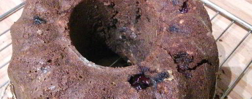 Шаг 11: шоколадного гугельхупфа с вишней на глинтвейне