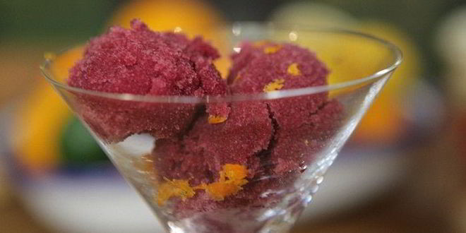 Рецепт сорбе из глинтвейна