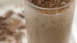 Рецепт Горячего бананового коктейля с шоколадом