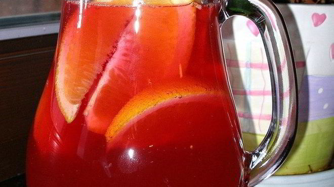 Рецепт Гранатового пунша