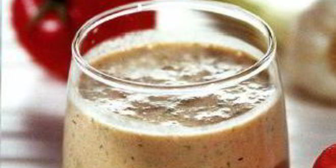 Рецепт кефирного напитка с овощами