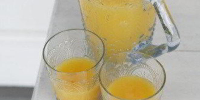 Рецепт апельсинового киселя