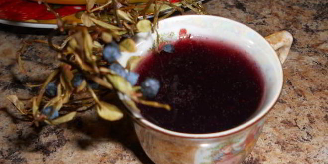 Рецепт киселя черничного