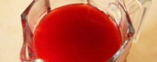 Шаг 3: киселя из брусники