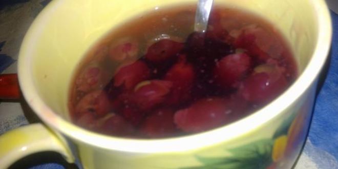 Рецепт киселя из черешни