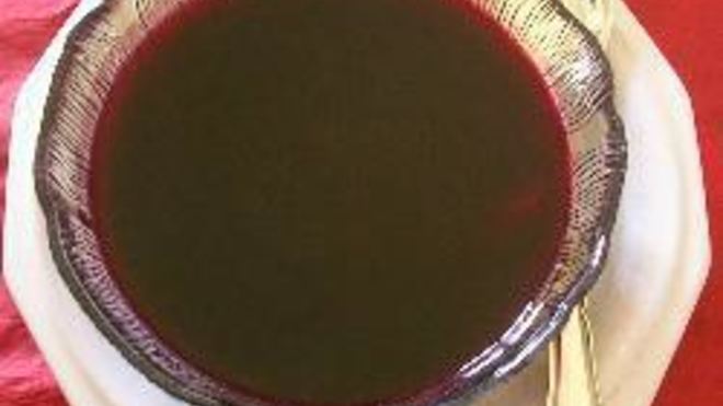 Рецепт Киселя из черной бузины по-немецки