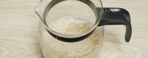 Шаг 4: киселя из геркулеса