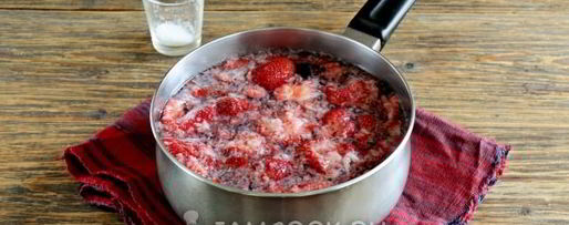 Шаг 3: киселя из клубники