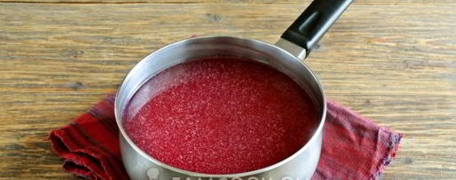 Шаг 5: киселя из клубники