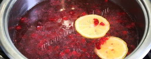 Шаг 3: киселя из клюквы