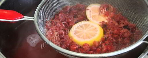 Шаг 4: киселя из клюквы