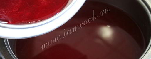 Шаг 7: киселя из клюквы