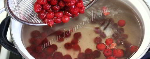 Шаг 6: киселя из крахмала